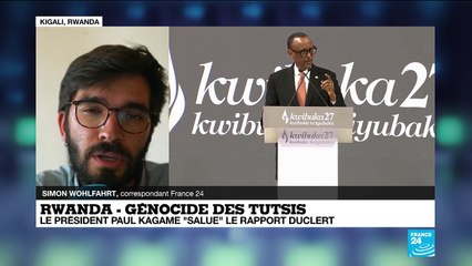 Génocide au Rwanda : pour le président P. Kagamé, le rapport Duclert est "un important pas en avant"