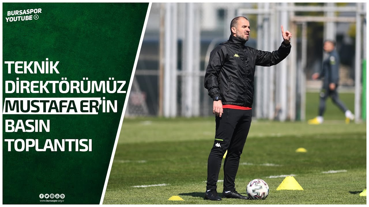Teknik Direktörümüz Mustafa Er Basın Mensuplarının Sorularını Yanıtlıyor