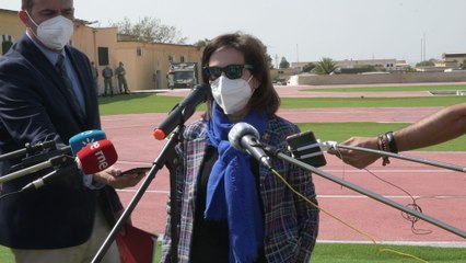 Margarita Robles dice que habrá 70.000 militares vacunados contra covid al final de semana