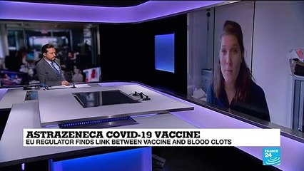 EU regulator finds link between vaccine and blood clots