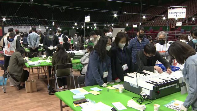 부산 개표 순항...당선인 오늘부터 업무 시작 / YTN