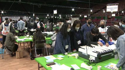 부산 개표 순항...당선인 오늘부터 업무 시작 / YTN