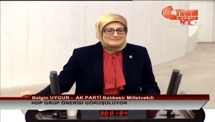 Meclis'te korkutan anlar: AKP'li Belgin Uygur kürsüde konuşurken fenalaştı