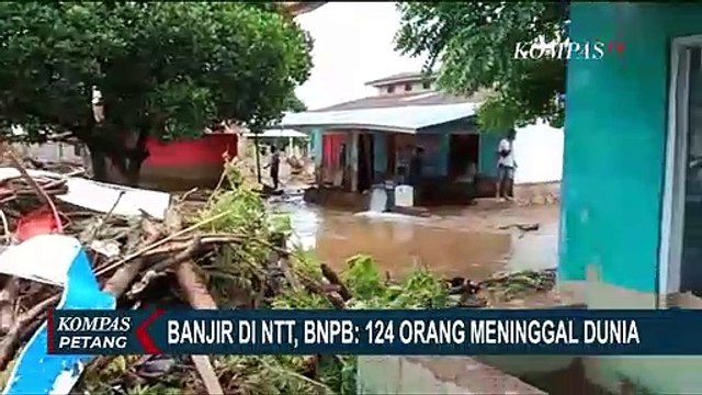 Banjir Bandang NTT, BNPB: 124 Orang Meninggal Dunia