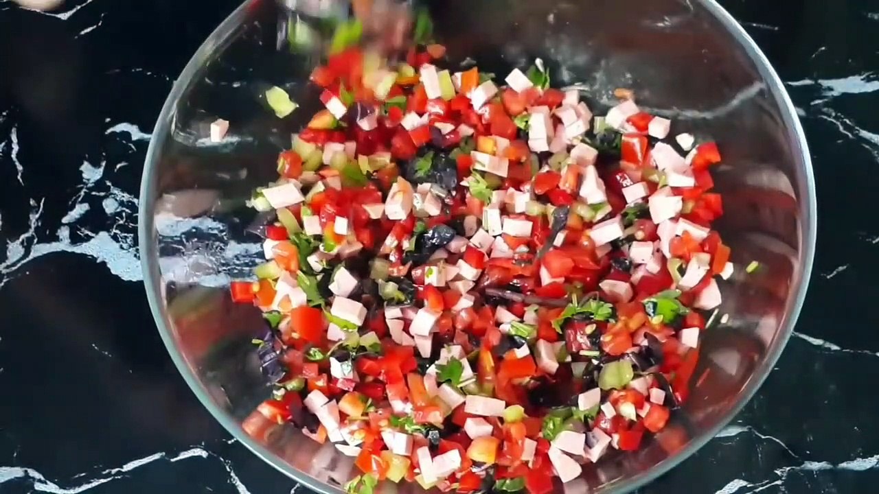 Школьная пицца (рецепт 1)