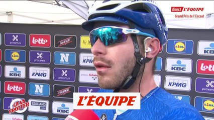 Sénéchal : «J'ai fait mon travail au maximum - Cyclisme - GP de l'Escaut