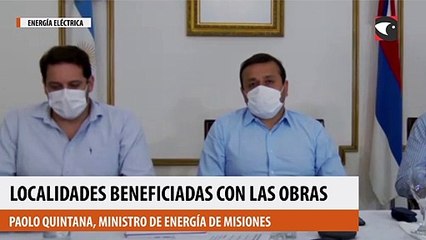 Localidades beneficiadas con las obras