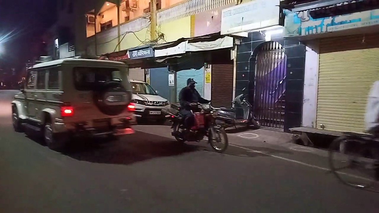 शाजापुर में लगा 58 घंटों का लॉकडाउन