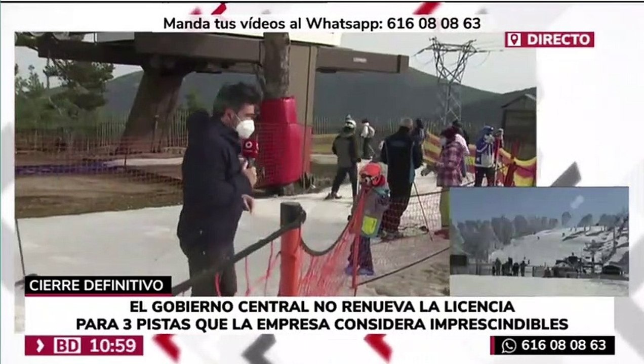 Un niño manda al barranco al Gobierno socialcomunista por cerrar las pistas de esquí de Navacerrada: "¡'Perro' Sánchez, eres el peor!"