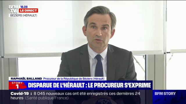 Raphaël Balland (procureur de la République de Béziers): Selon son compagnon, Aurélie Vaquier n'avait plus donné de signe de vie depuis le 28 janvier 2021
