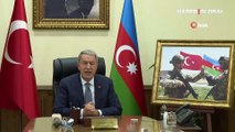 Milli Savunma Bakanı Akar, Azerbaycanlı mevkidaşı ile görüştü: Tarihe altın harflerle yazılacak