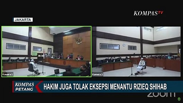 Eksepsi Menantu Rizieq Shihab Juga Ditolak Hakim