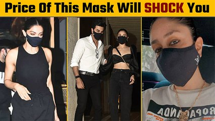 Basic Mask, Shocking Price: Bollywood Celebs Flaunt It In Style