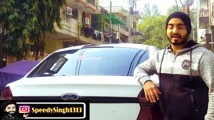  Cheapest Car Wrapping》Ford Figo Aspire Modifications》High Gloss Wrap》Roof Wrap 》Speedy Singh