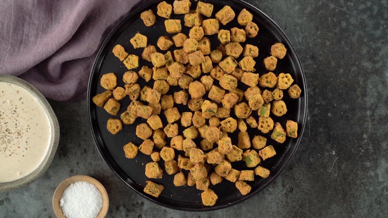 Air Fryer Okra