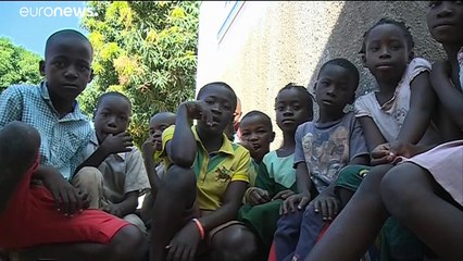 Metade dos refugiados em Pemba são crianças