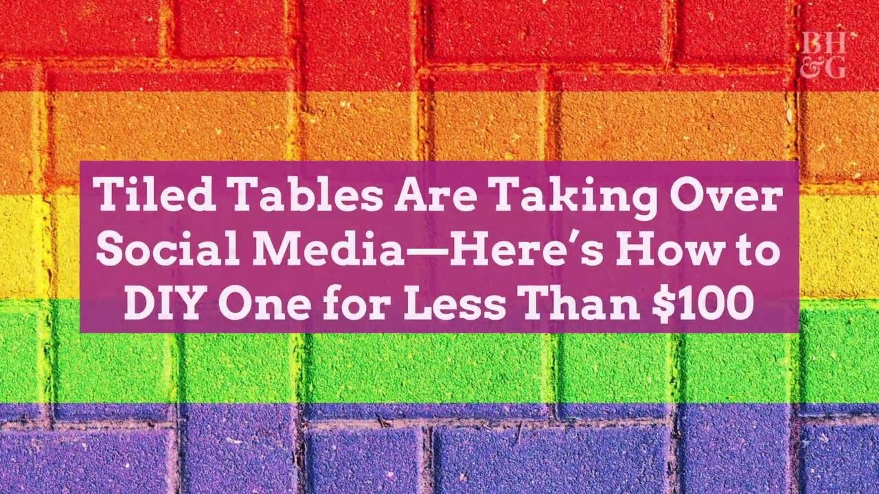 Tiled Tables Are Taking Over Social Media—Here'...