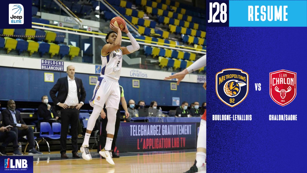 Boulogne-Levallois vs. Chalon/Saone (88-80) - Résumé - 2020/21