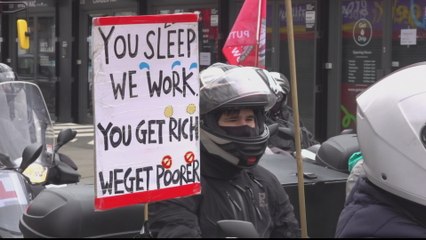 Deliveroo faces strikes by employees and share price fall