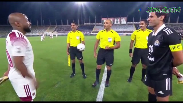 مباراه نادي الزوراء العراقي والوحده الاماراتي ملحق دوري ابطال اسيا الشوط الاول 2021-04-07