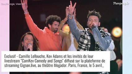 Camille Lellouche et Kev Adams : Complices et déchaînés en concert virtuel
