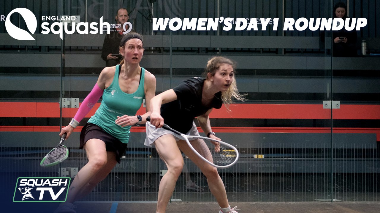 AJ Bell England Squash Super 8 - Day 1 Women's Roundup