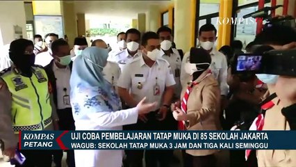 Wagub DKI: Sekolah Tatap Muka 3 Jam dan 3 Kali Seminggu