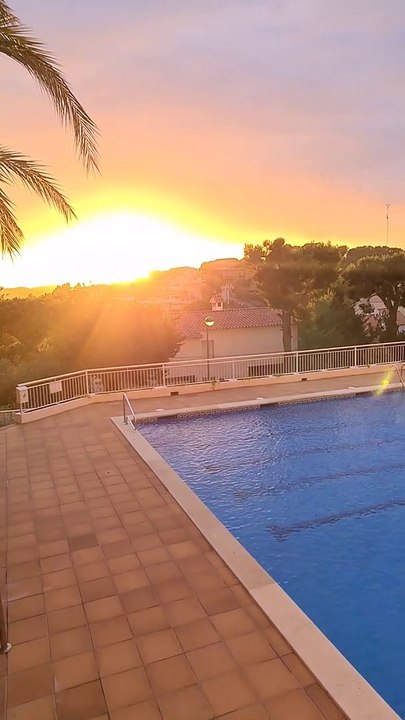 Beautiful Sunset from Balcony