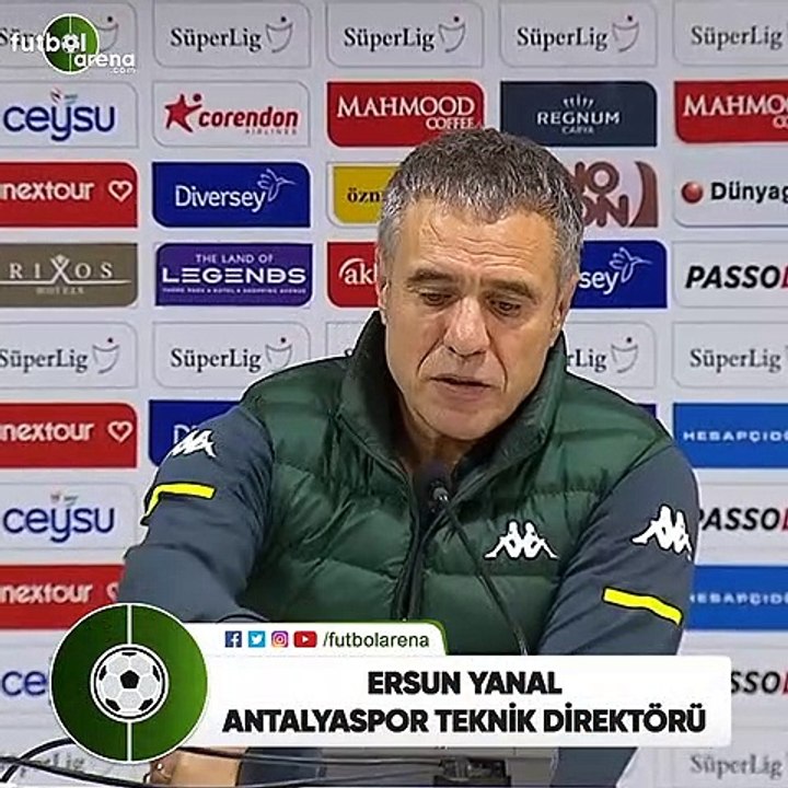 Ersun Yanal: "Basit goller yedik"