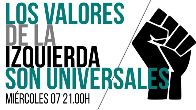 Juan Carlos Monedero: los valores de la izquierda son universales - En la Frontera, 7 de abril de 2021