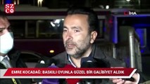 Emre Kocadağ: Baskılı oyunla güzel bir galibiyet aldık