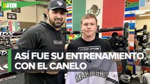 Adrián González entrenó con 'Canelo' para prepararse para la LMB