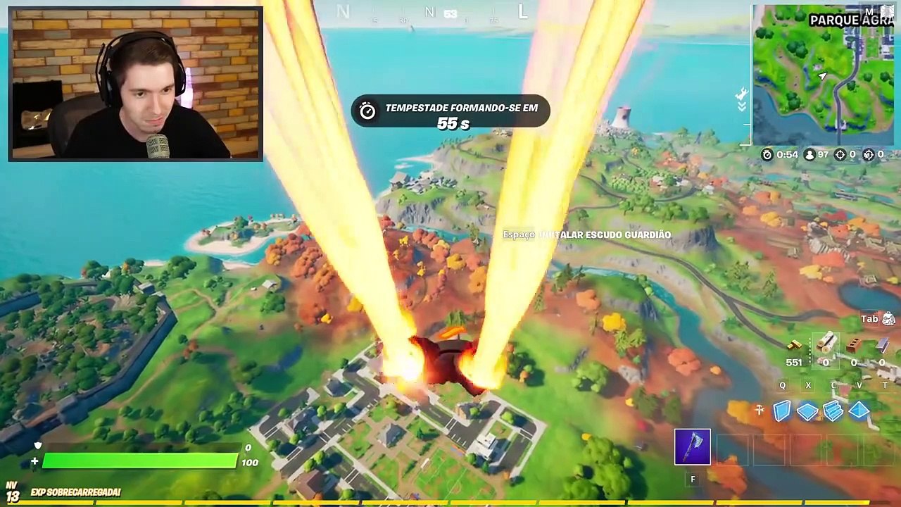 Lipao Online No Fortnite?!!! (Primeira Solo Da Nova Temporada) - Fortnite