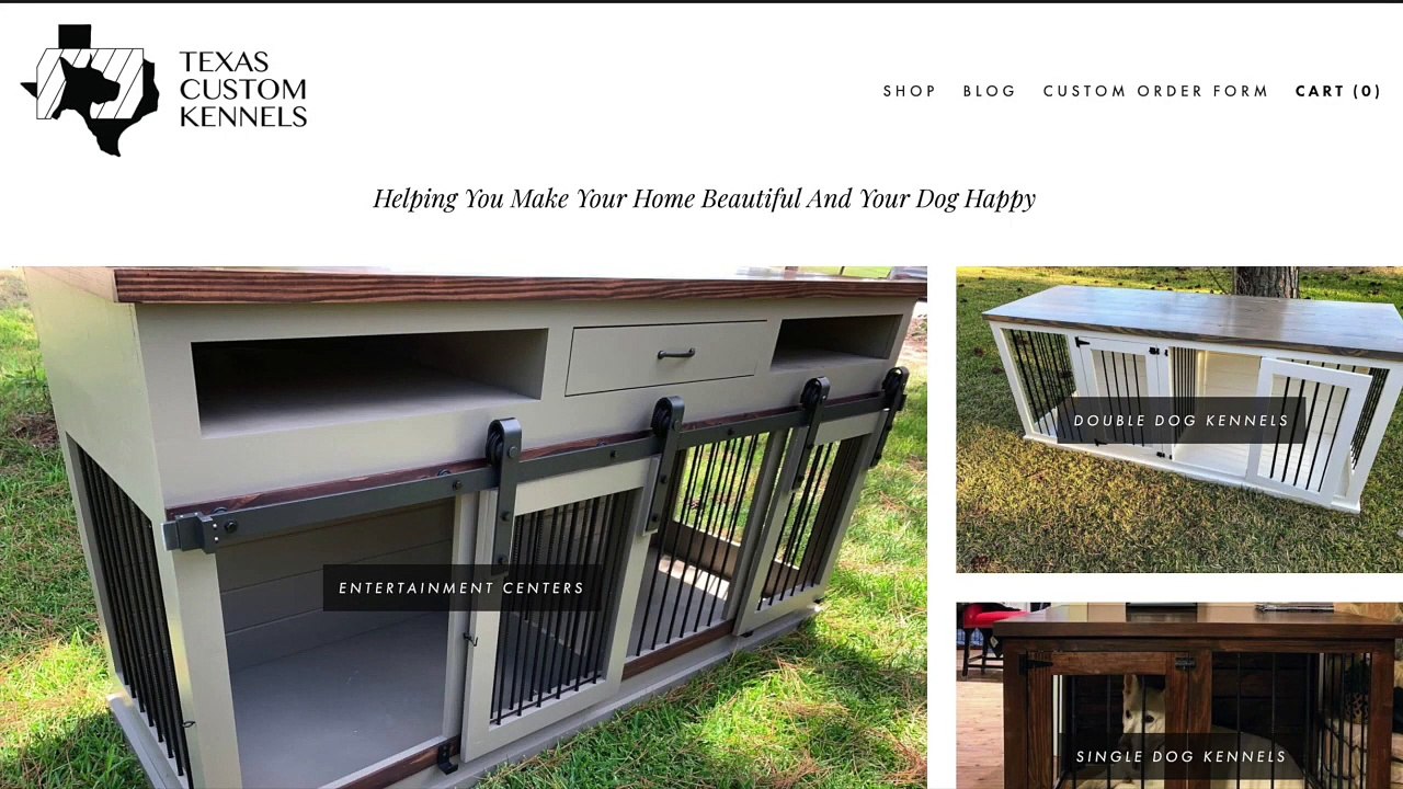 How To Build Indoor Wooden Dog Crate Furniture - With Diy Plans For The Recreational Woodworker