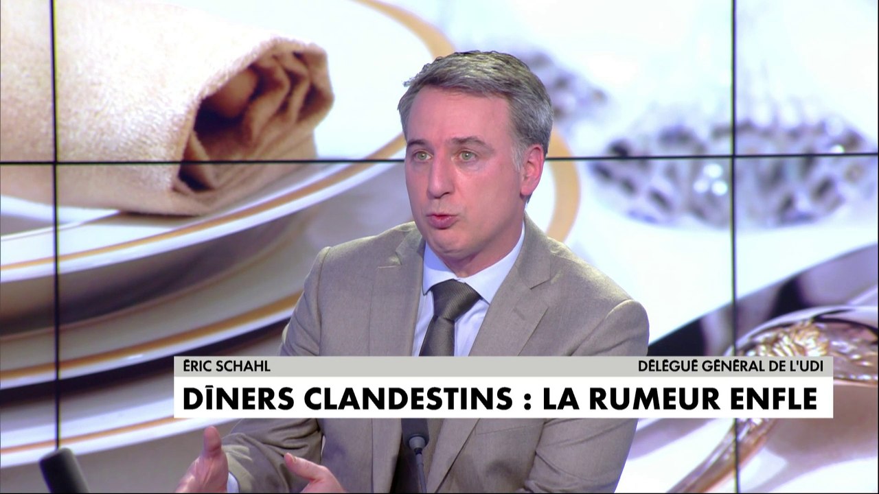 Dîners clandestins : « Si un ministre y était, il doit démissionner dans la seconde » : Eric Schahl, Délégué général de l'UDI, dans #SoirInfo