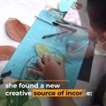 Meet the Filipino artist creating viral leaf art portraits