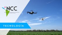 En México utilizan drones para fumigar campos de cultivo