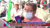 Nicaragua continúa vacunación voluntaria contra la Covid-19 en León y Managua