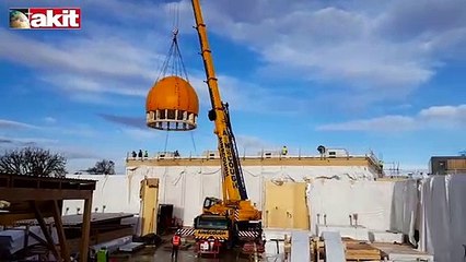 İngiltere Cambridge' e ahşap camii