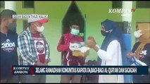 Komunitas Kapata 04, Bagi-Bagi Al-Quran Dan Sajadah