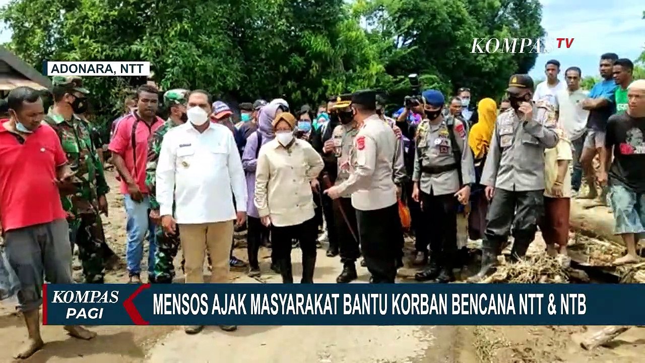 Mensos Risma Ajak Masyarakat Bantu Korban Bencana NTT dan NTB