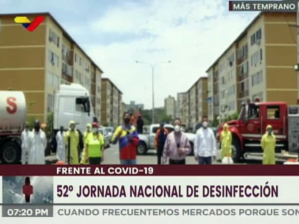 Aragua | Misión Venezuela Bella desplegó  jornada de desinfección en Mcpio. Mario Briceño Iragorri