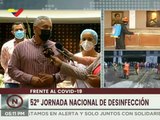 Misión Venezuela Bella realiza jornada N° 52 de desinfección en hotel sanitario Alba Caracas