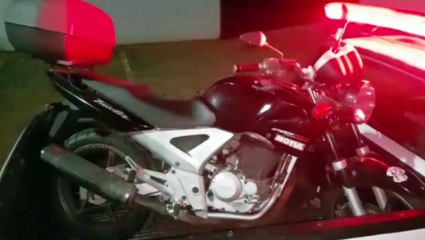 Honda Twister que havia sido furtada na Rua Francisco Bartinik é localizada pela GM