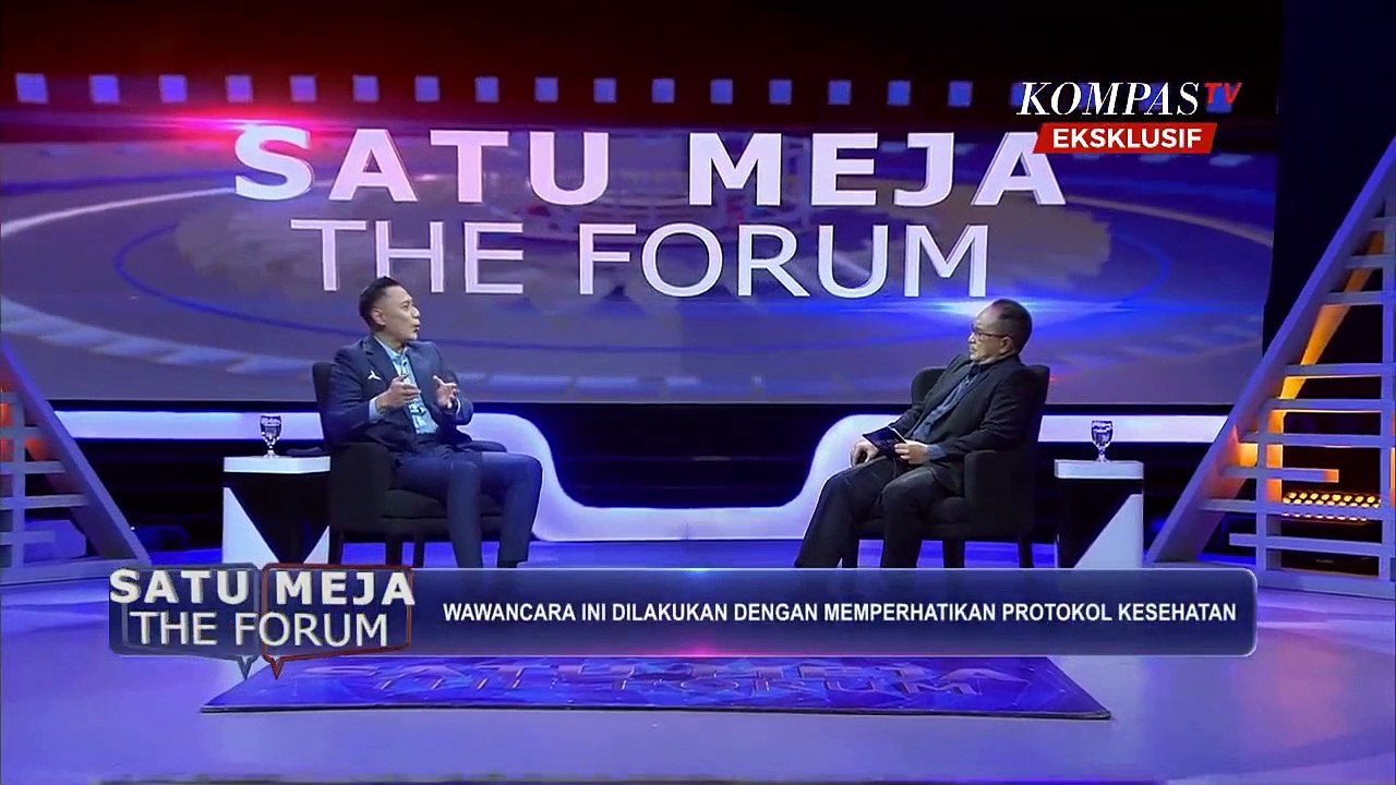 Apakah AHY Harus Meminta Maaf Kepada Pemerintah? - SATU MEJA THE FORUM (2)