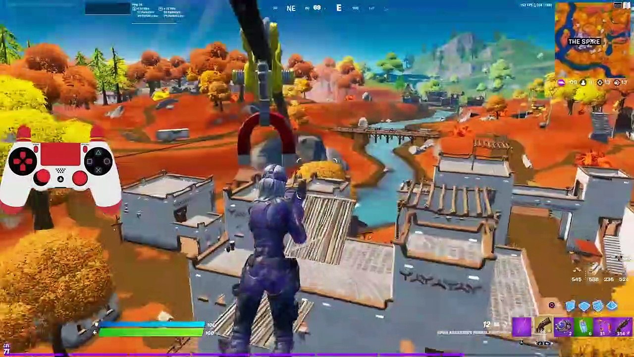 High Elimination Solo Vs Squads Win Gameplay Full Game Season 6 (Fortnite Ps4 Controller)