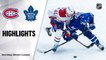 Canadiens @ Maple Leafs 4/7/21 | NHL Highlights