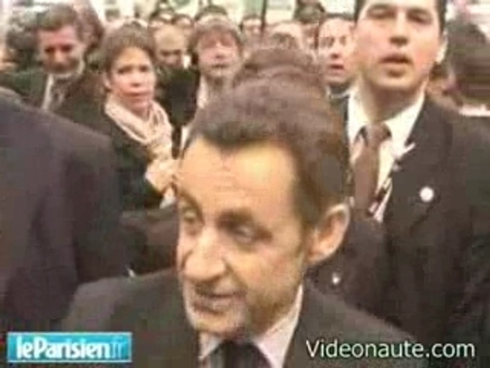 Sarkozy insulte salon agriculture 2008