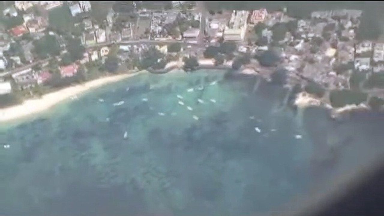 UNBELIEVABLE Bird views flying Over Mauritius