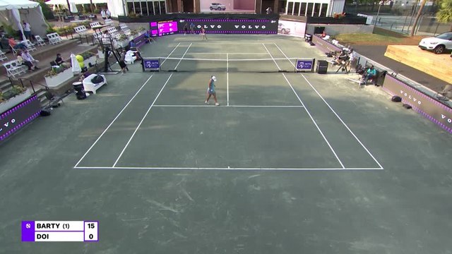 Barty breezes past Doi on clay return